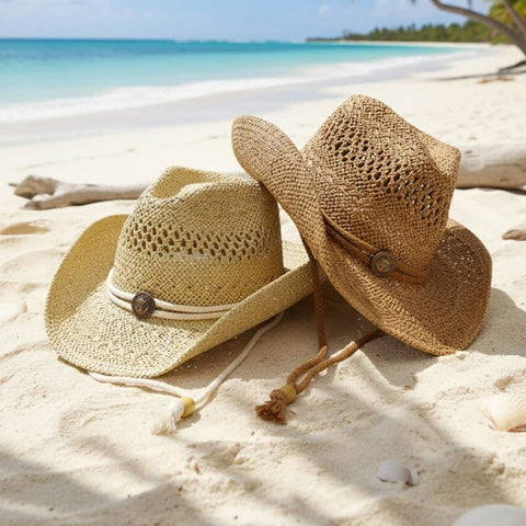 Antique Anchor Summer Cowboy Hat