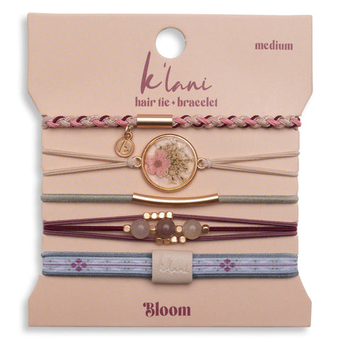 "Bloom" Hair Tie Bracelets