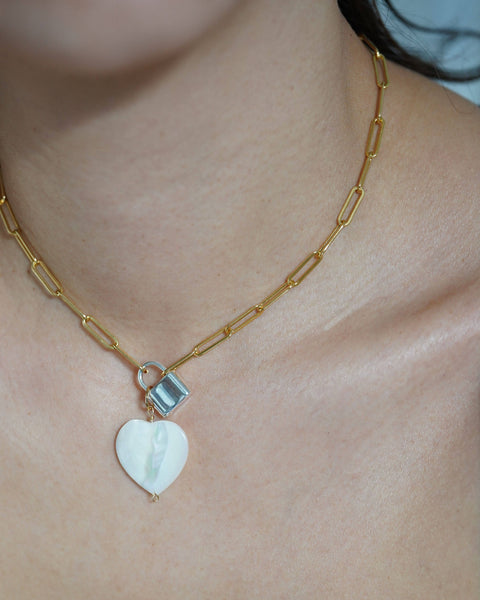 Locked in Love Necklace