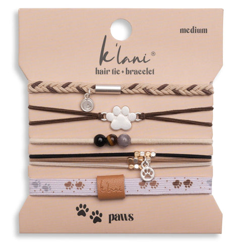 "Paws" Hair Tie Bracelet