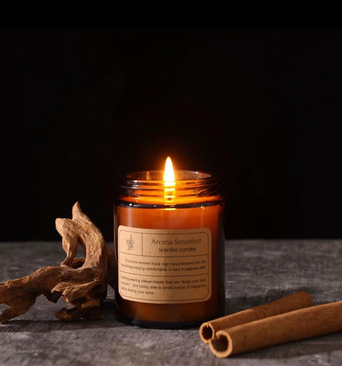 Aromatherapy 100% Soy Wax Candle & Reed Diffuser Gift Set